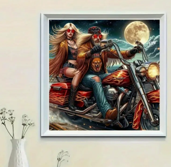 Diamond Painting Harley-Davidson